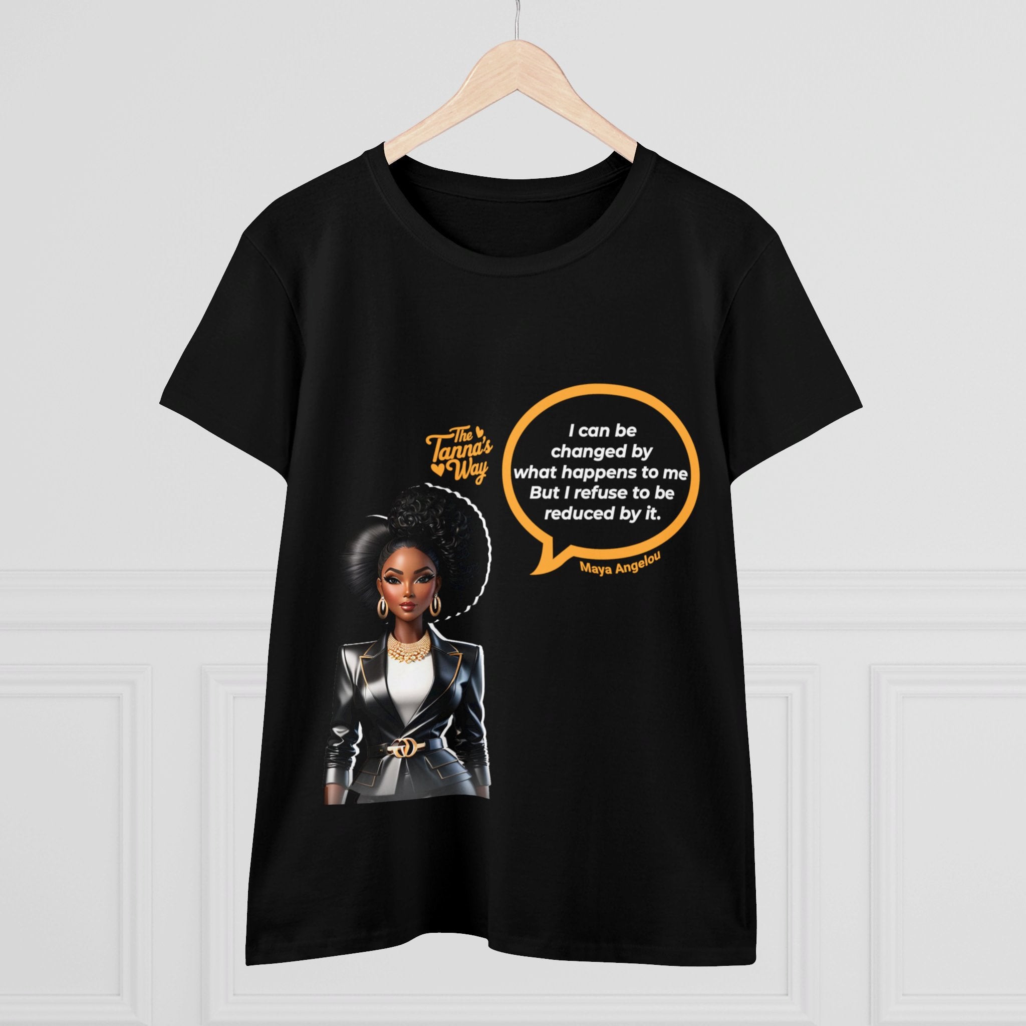 Maya Angelou 2 | Women's Midweight Cotton Tee